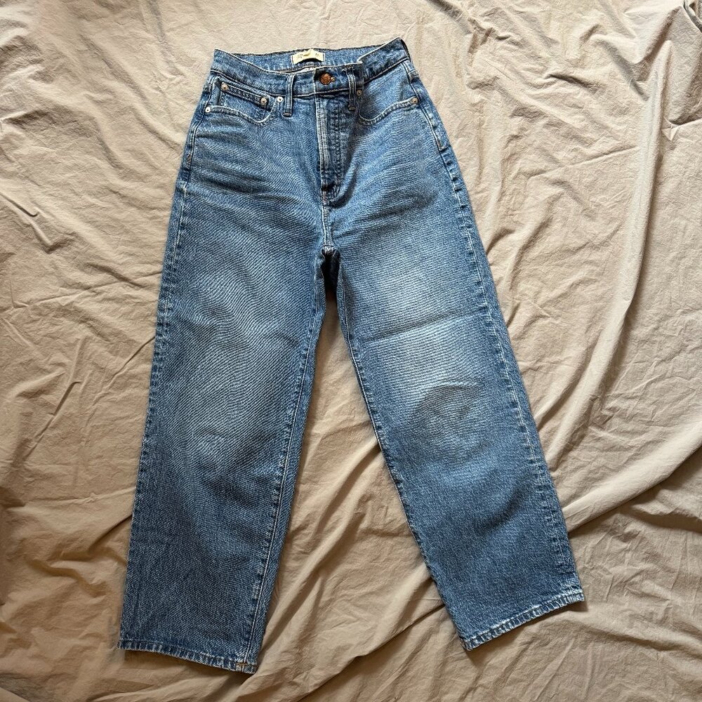 Madewell The Perfect Vintage Wide-Leg Crop Jean